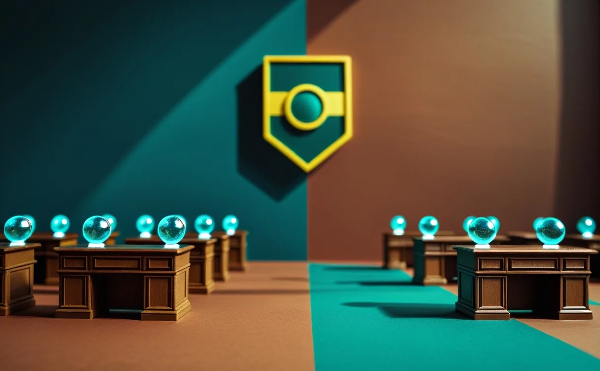 Miniatuur diorama-illustratie bij artikel 'ABN Amro laat 85% van het personeel met AI werken: wat erachter zit'