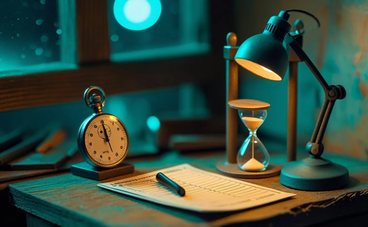 Miniatuur diorama-illustratie bij artikel 'Maakt je kind huiswerk in 20 minuten? Dat is het signaal'