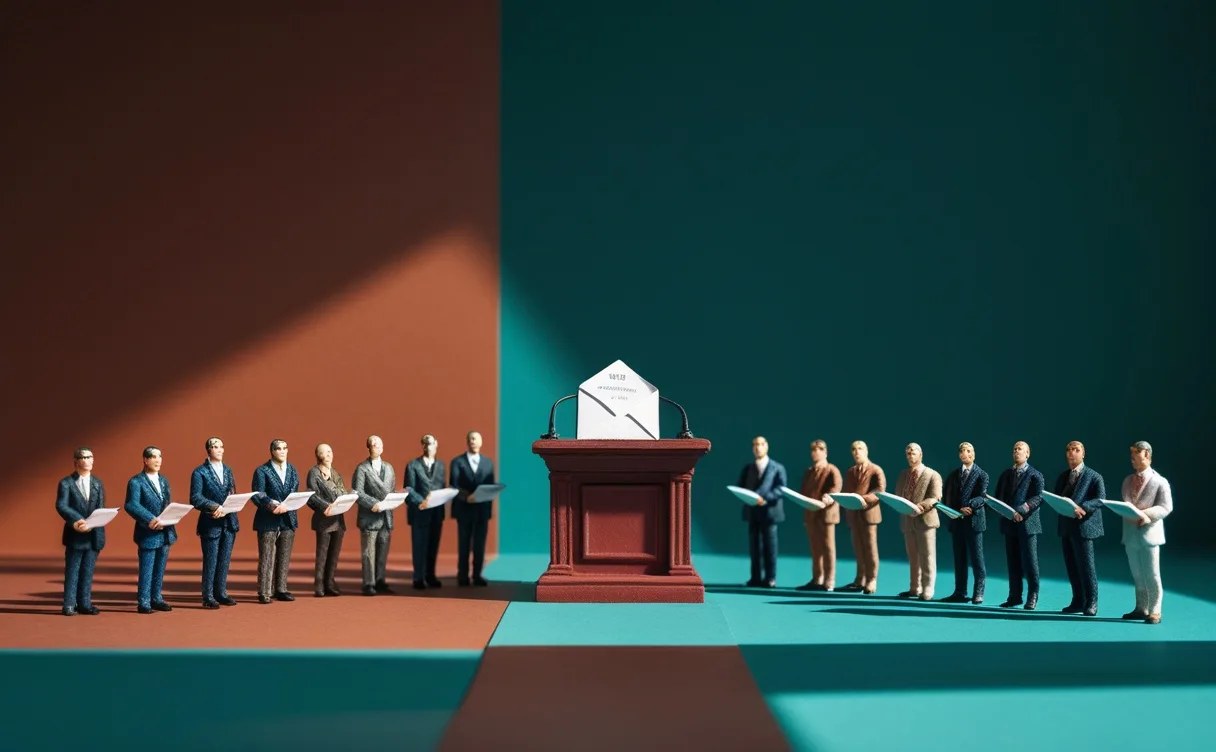 Miniatuur diorama-illustratie bij artikel 'Anthropic beursgang: wat is bevestigd en wat nog gerucht?'