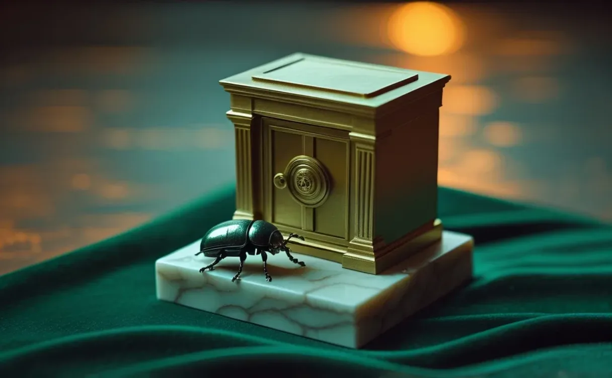 Miniatuur diorama-illustratie bij artikel 'Wat is Mythos? Anthropic's bug-jager en de bankensector'