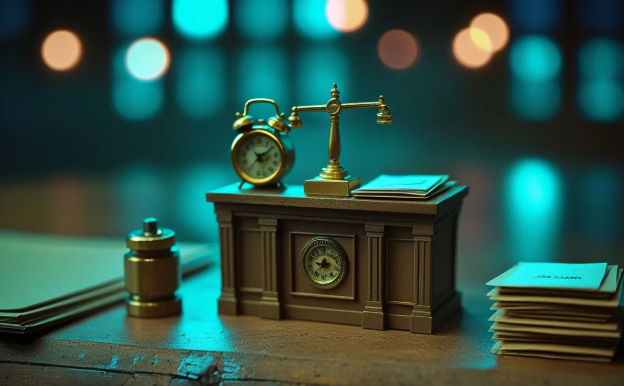Miniatuur diorama-illustratie bij artikel over wat de EU AI Act vanaf 2 augustus 2026 verandert