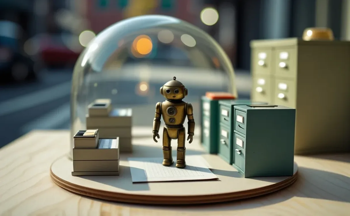 Miniatuur diorama-illustratie bij artikel 'Microsoft Scout: de always-on AI-agent gebouwd op OpenClaw'