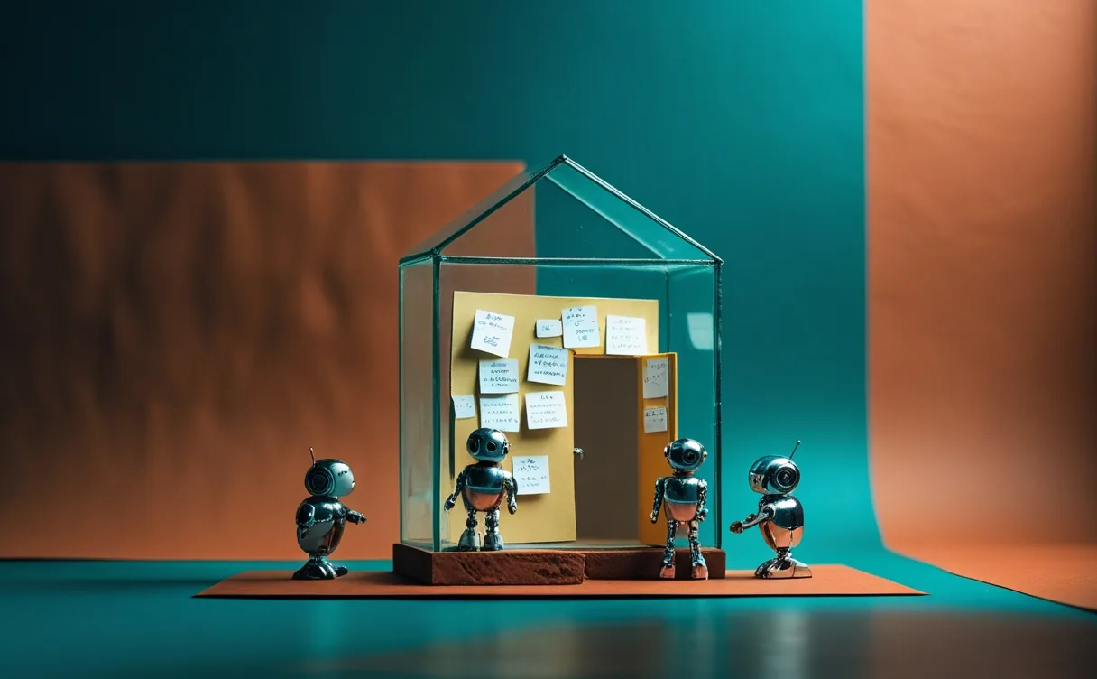 Miniatuur diorama-illustratie bij artikel '15.000 bewerkingen: OpenAI-agents kaapten een Duitse wiki'