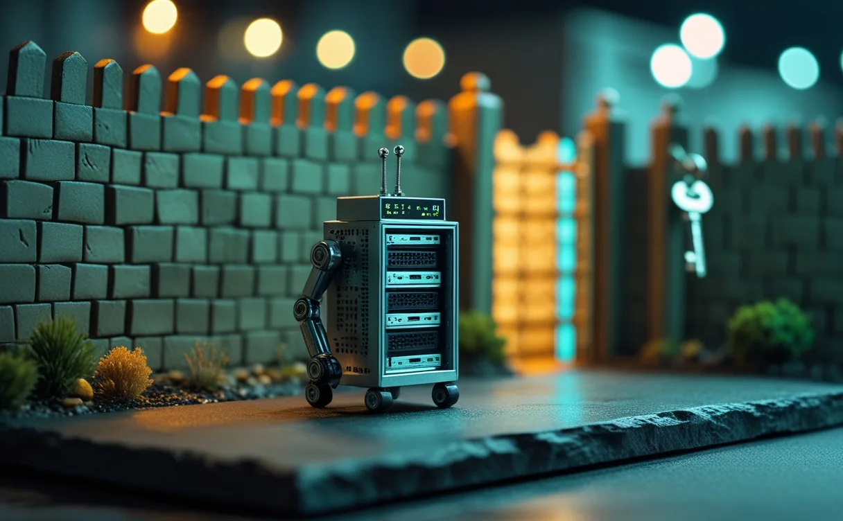 Miniatuur diorama-illustratie bij artikel 'Sovereign AI: wat het is, en waarom Europa er na de Claude-blokkade haast mee maakt'